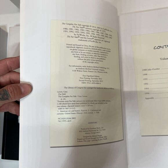 The Complete Far Side 1980-1994 Gary Larson Three PB Book Set with Slipcase - Picture 15 of 16